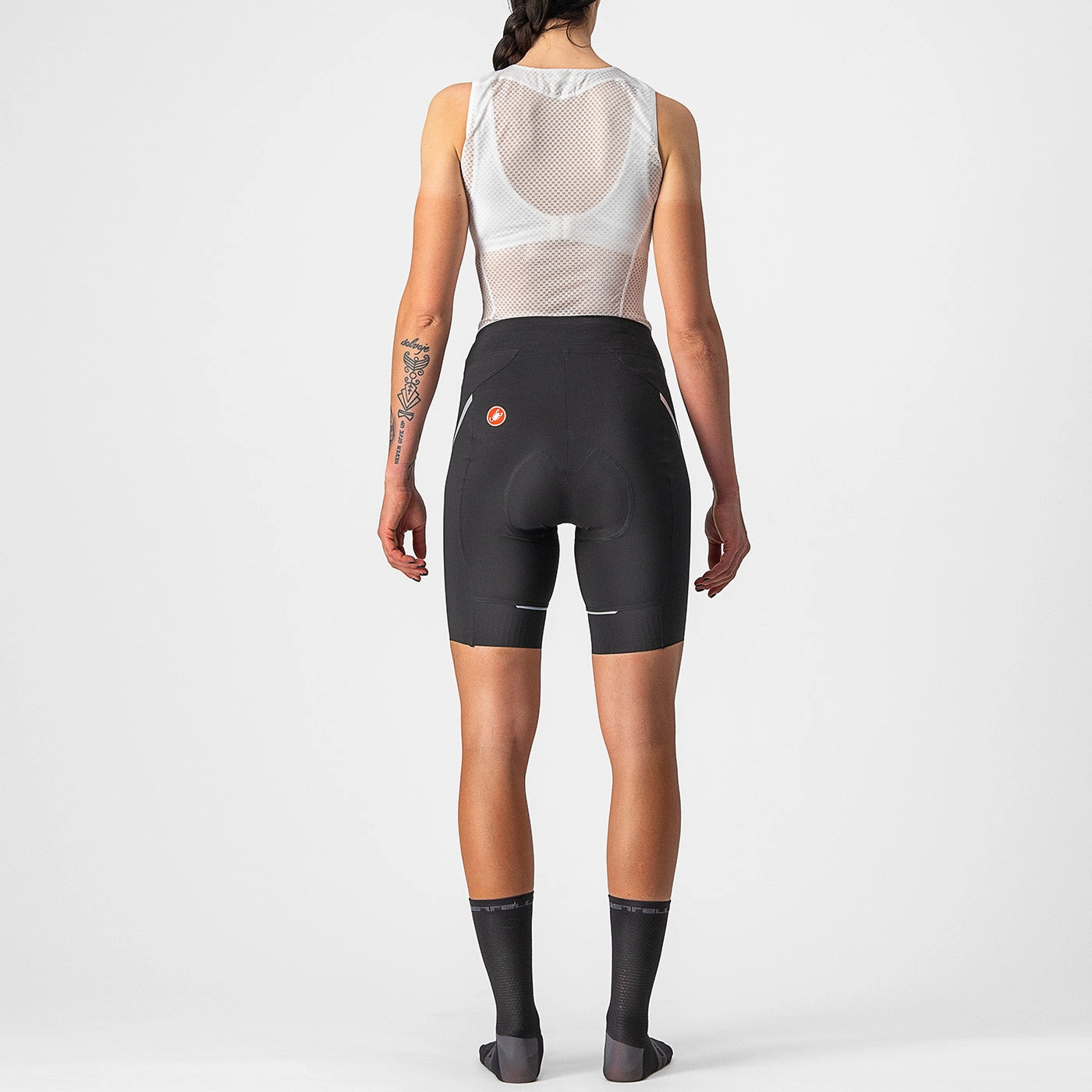 Castelli Velocissima 3 woman shorts - Black grey