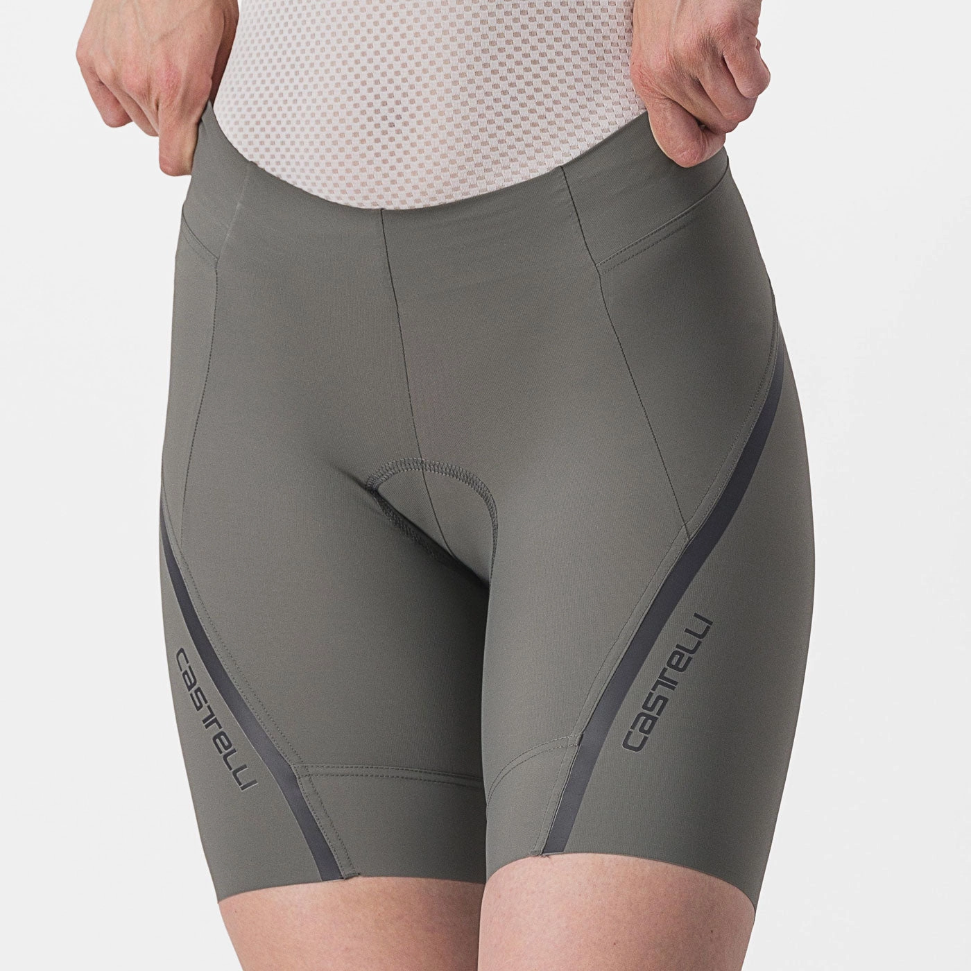 Castelli Velocissima 3 woman shorts - Light grey