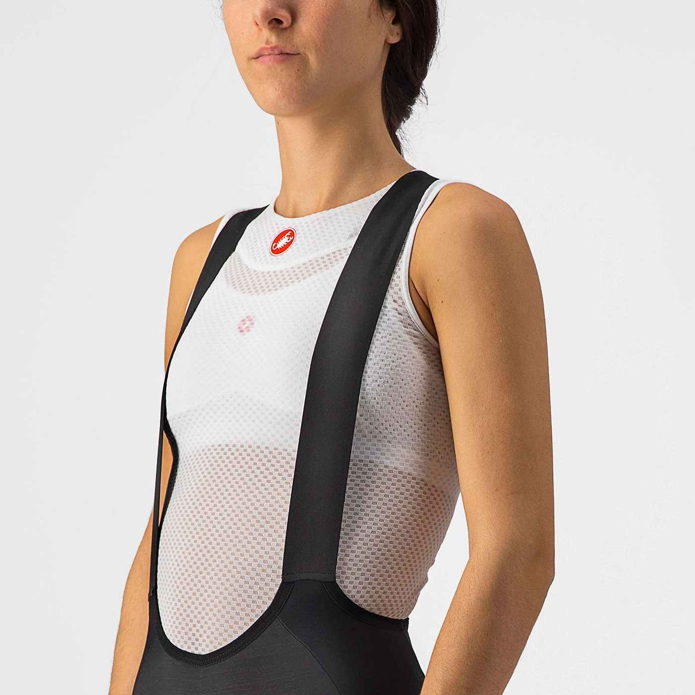 Castelli Velocissima DT women bib tight - Black green