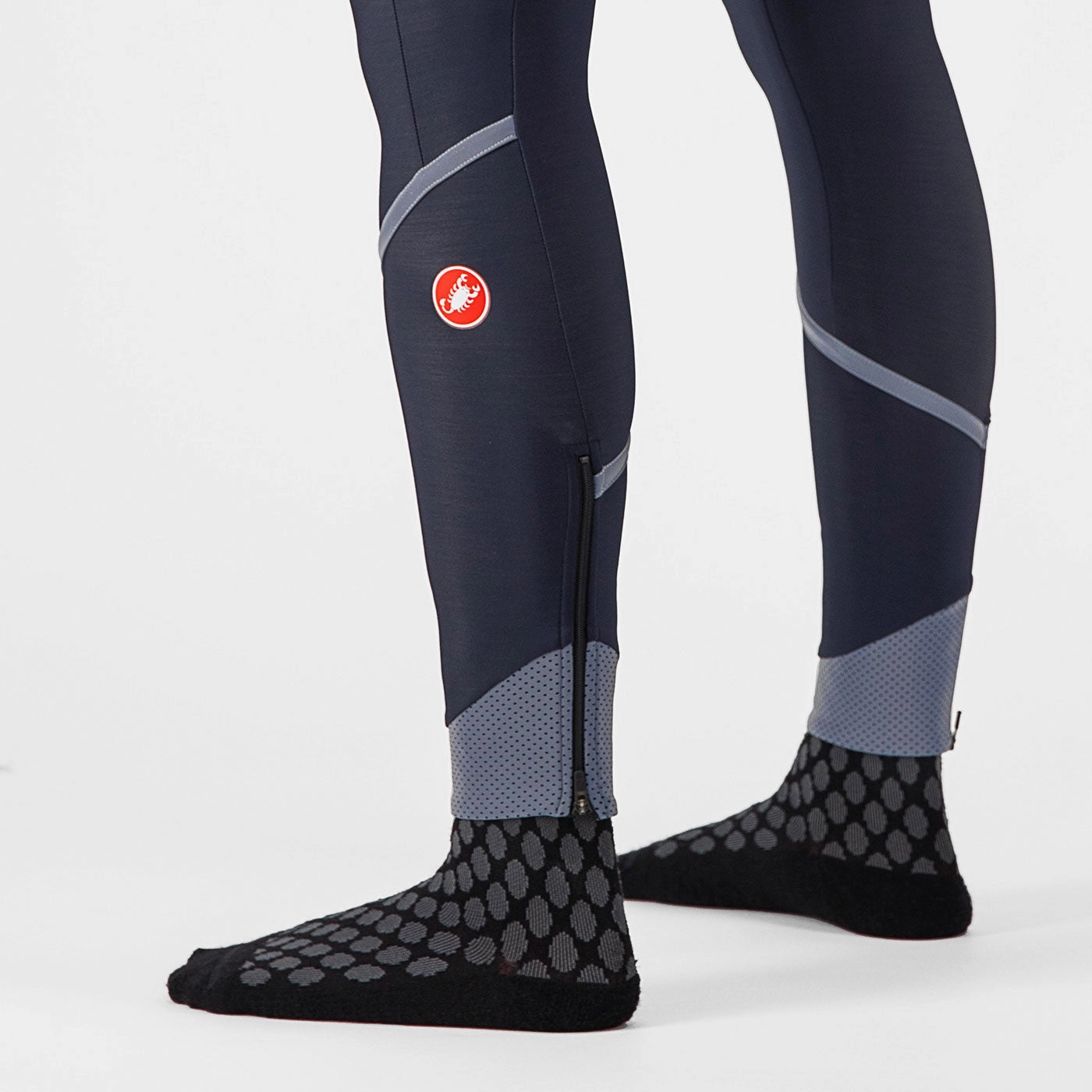 Castelli Velocissima DT women bib tight - Blue