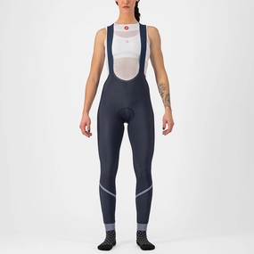 Castelli Velocissima DT women bib tight - Blue