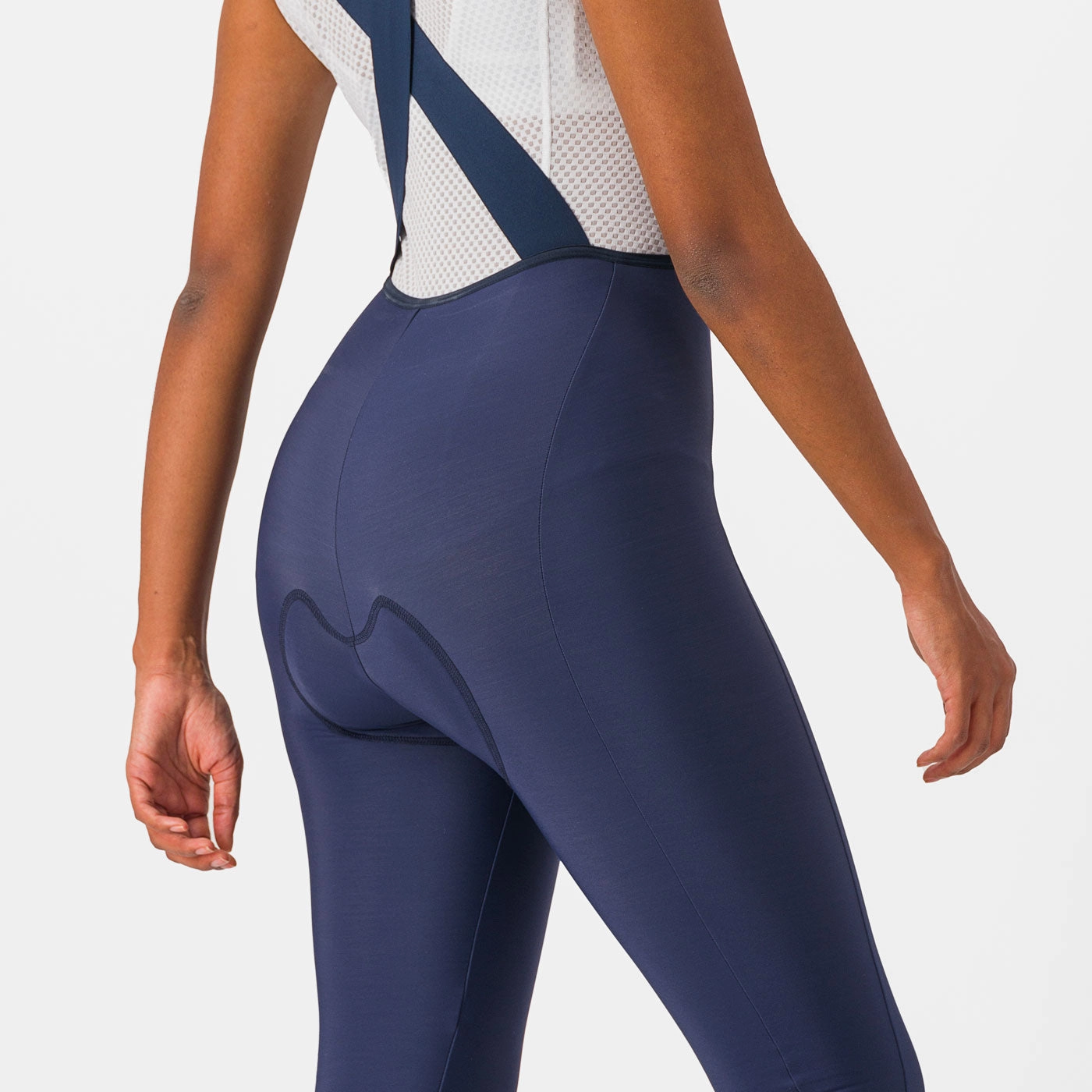 Castelli Velocissima DT women bib tight - Dark blue