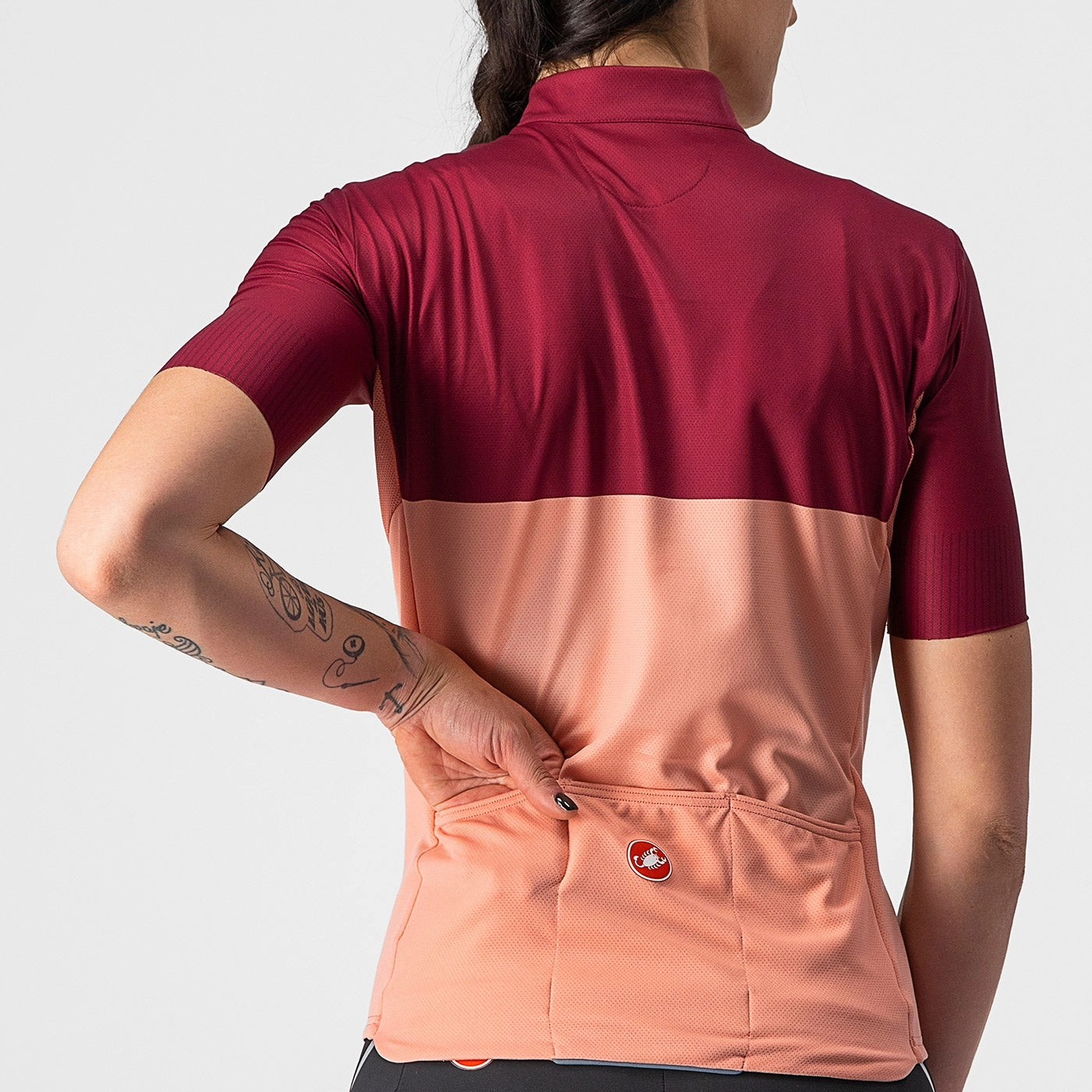 Castelli Velocissima woman jersey - Bordeaux