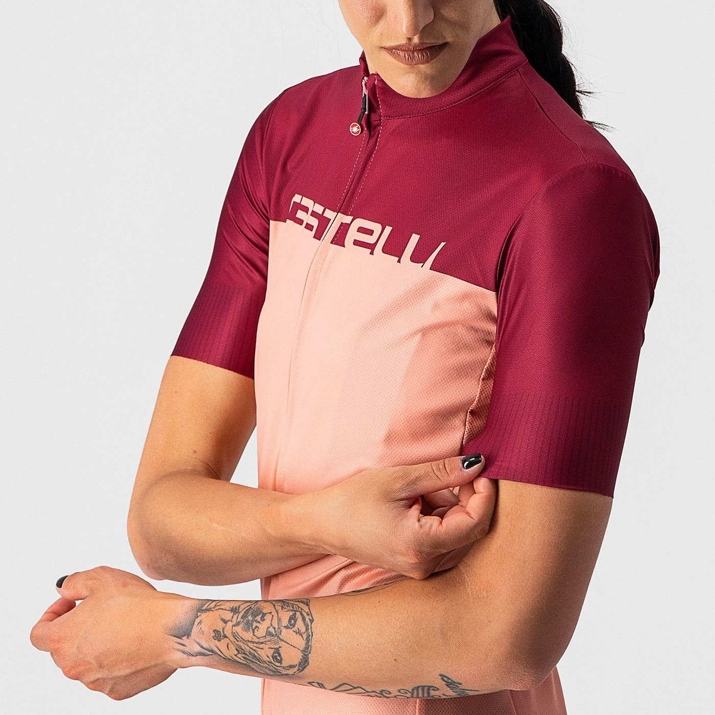 Castelli Velocissima woman jersey - Bordeaux