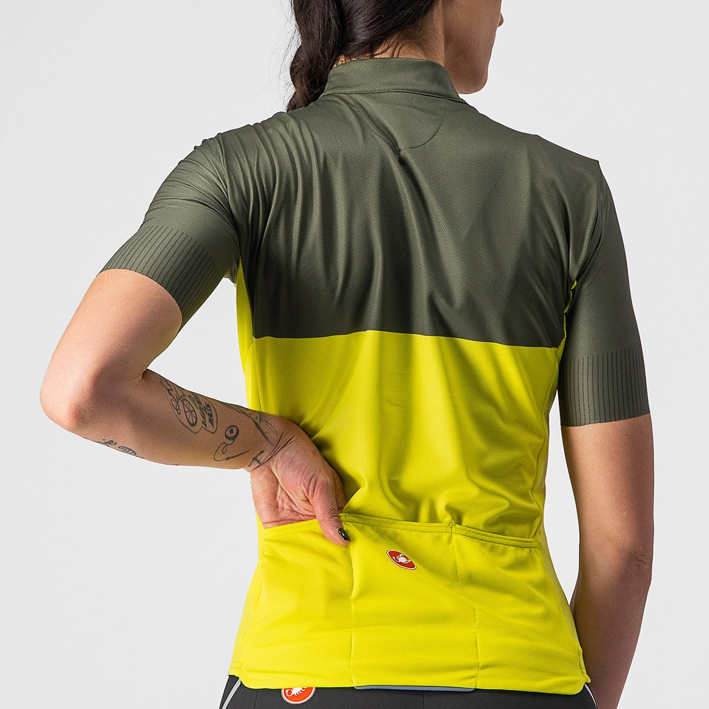 Castelli Velocissima woman jersey - Yellow