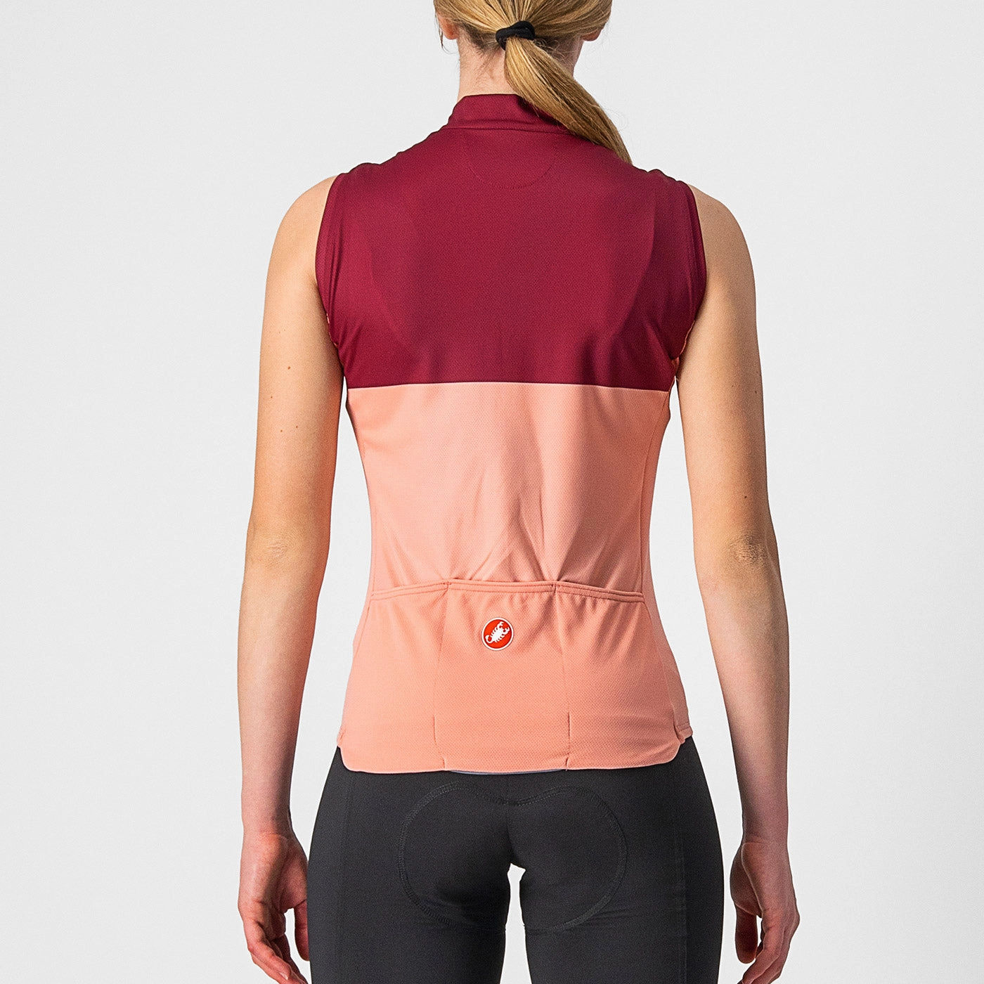 Castelli Velocissima woman sleeveless jersey - Bordeaux