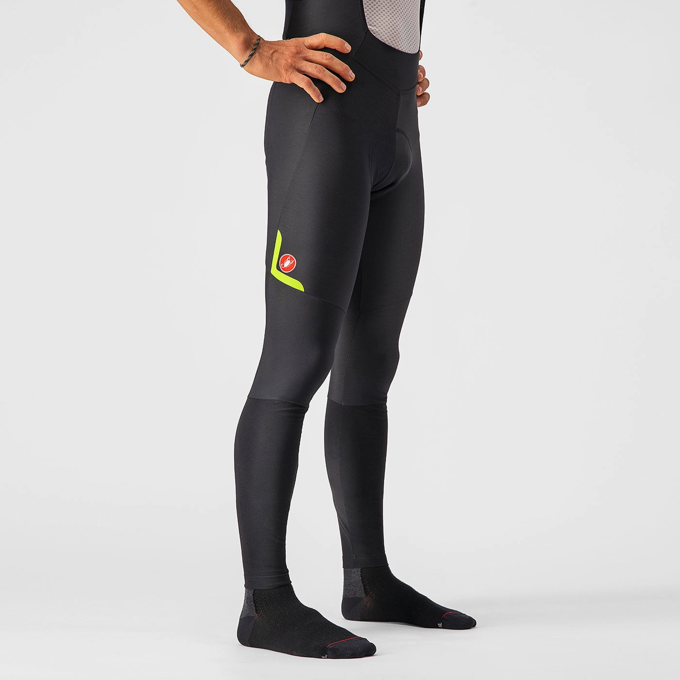 Castelli Velocissimo 5 bib tight - Black green