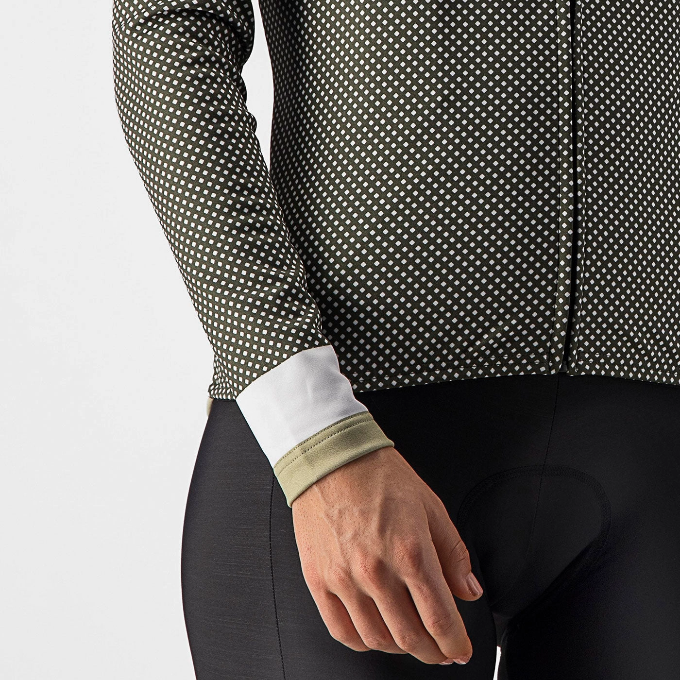 Castelli Volare woman long sleeves jersey - Green