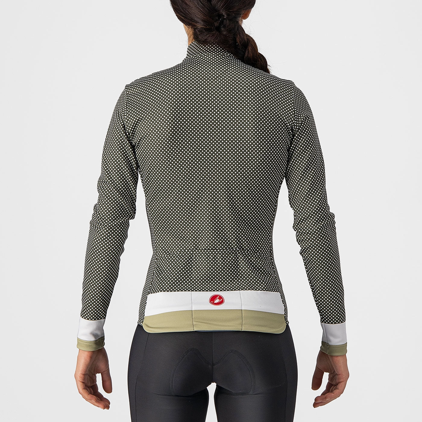 Castelli Volare woman long sleeves jersey - Green