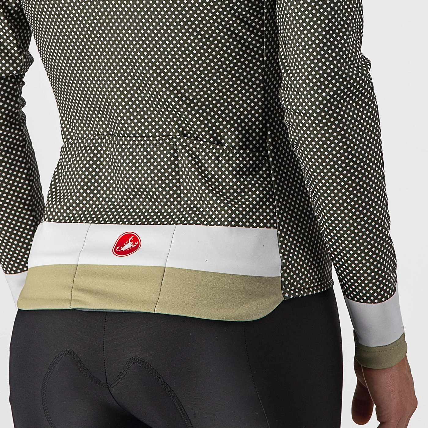 Castelli Volare woman long sleeves jersey - Green