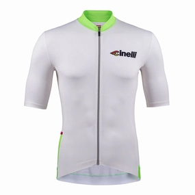 Cinelli Tempo jersey - White green