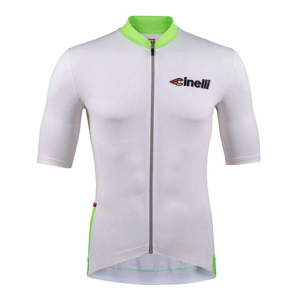 Cinelli Tempo jersey - White green