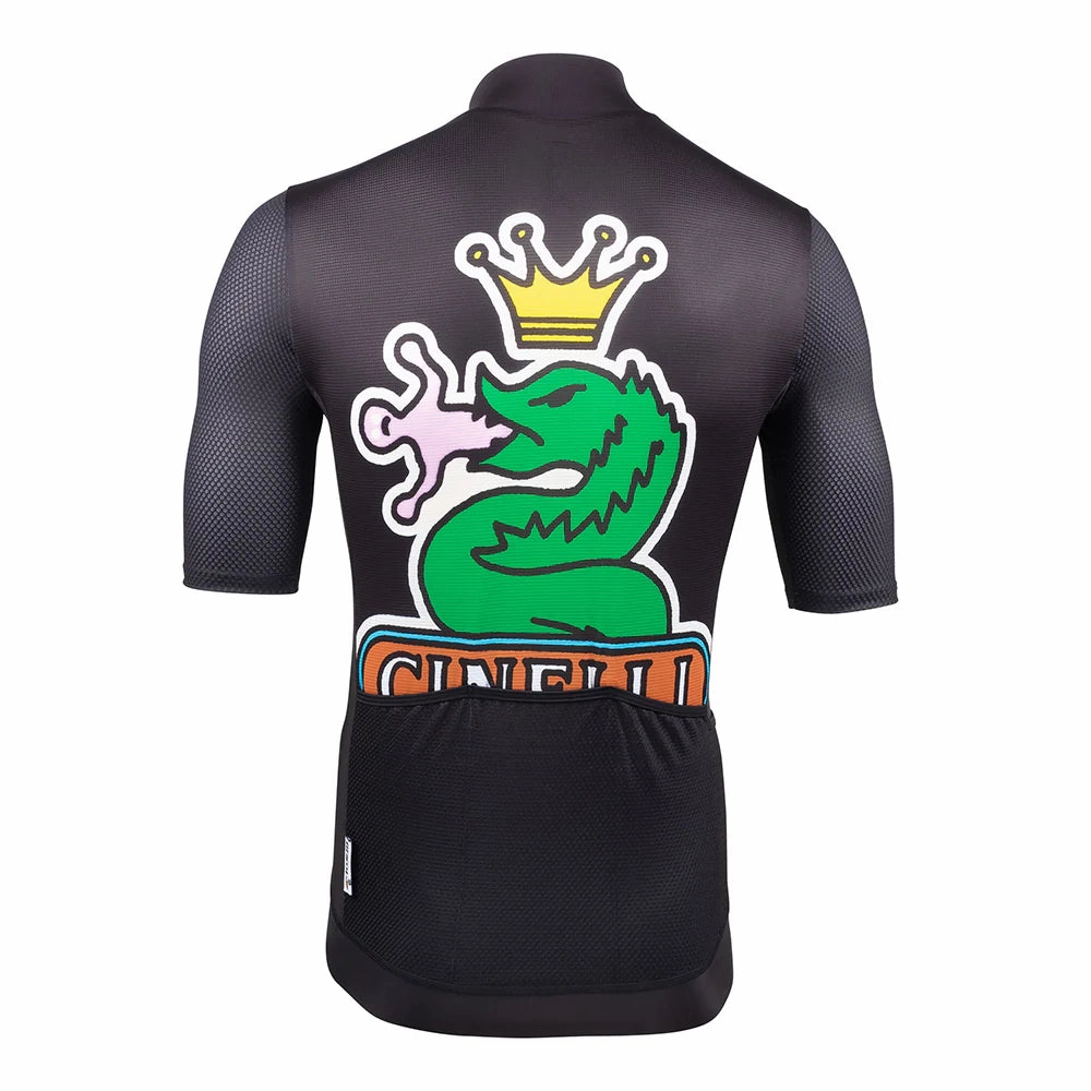 Cinelli Tempo Mesh Miano jersey - Black