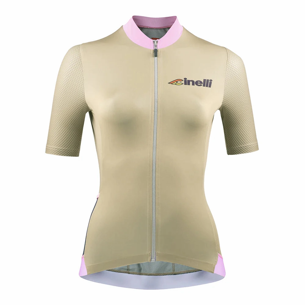 Cinelli Tempo woman jersey - Green