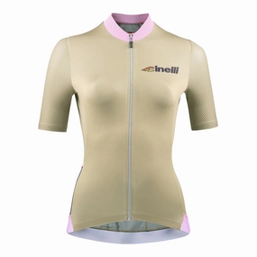 Cinelli Tempo woman jersey - Green