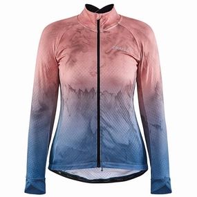 Craft Escape ADV woman long sleeve jersey - Pink