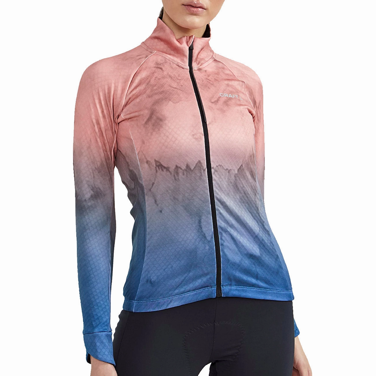 Craft Escape ADV woman long sleeve jersey - Pink