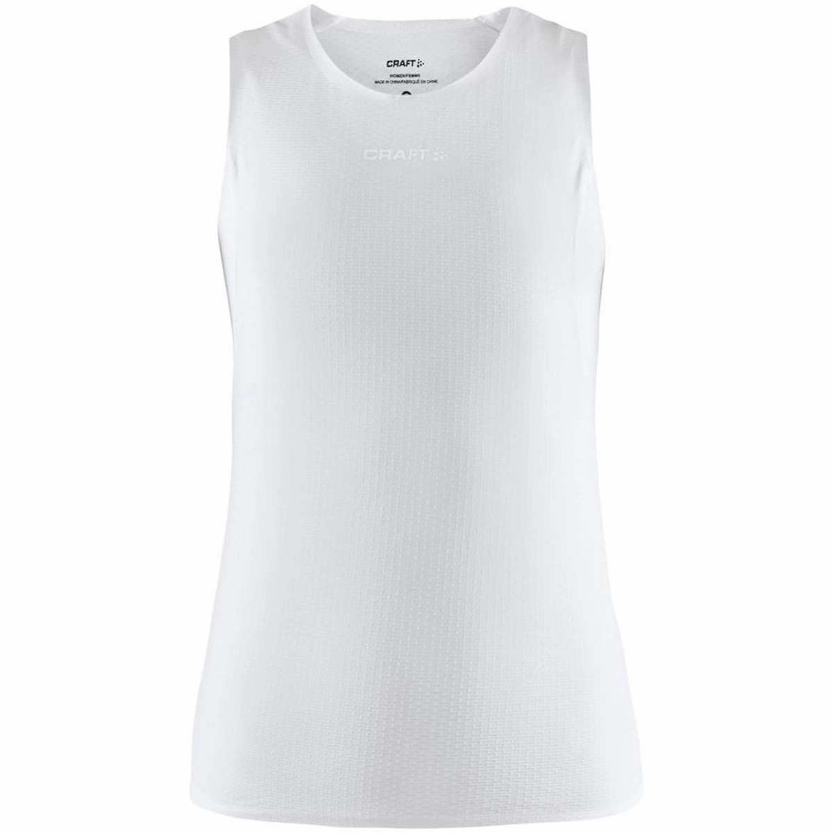 Craft Pro Dry Nanoweight SL sleeveless women base layer - White
