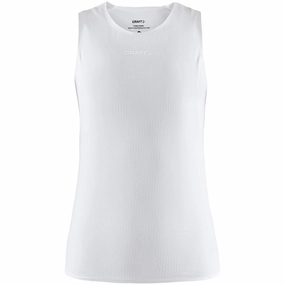 Craft Pro Dry Nanoweight SL sleeveless women base layer - White
