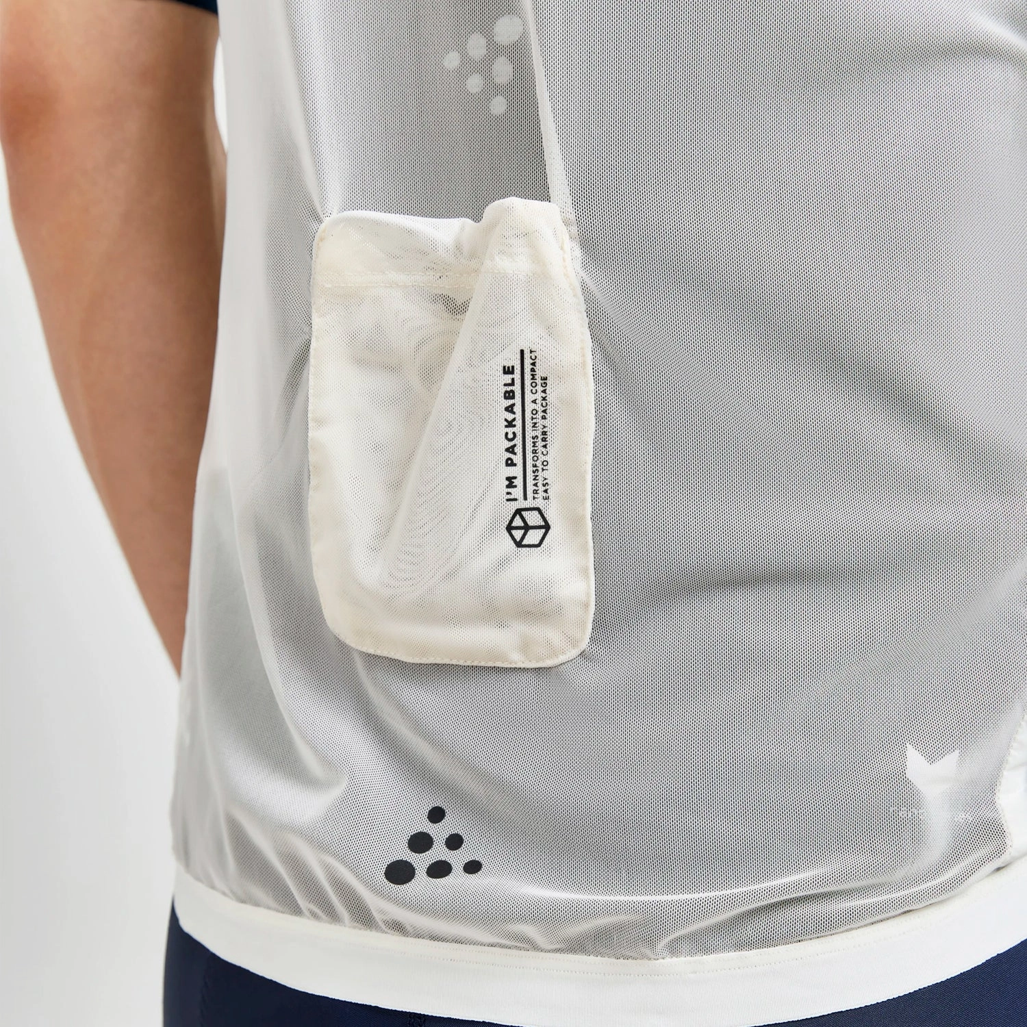 Craft Pro Nano Wind Vest - White