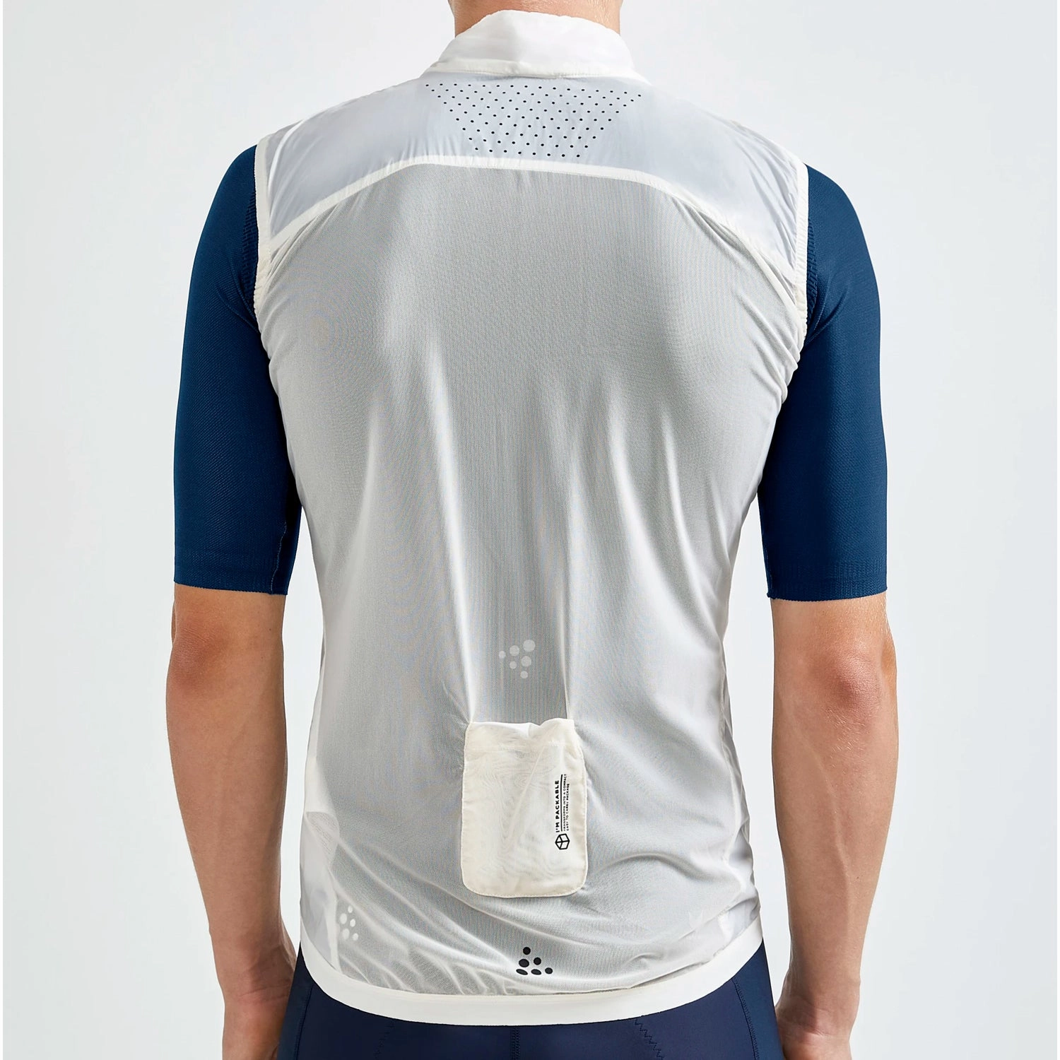 Craft Pro Nano Wind Vest - White