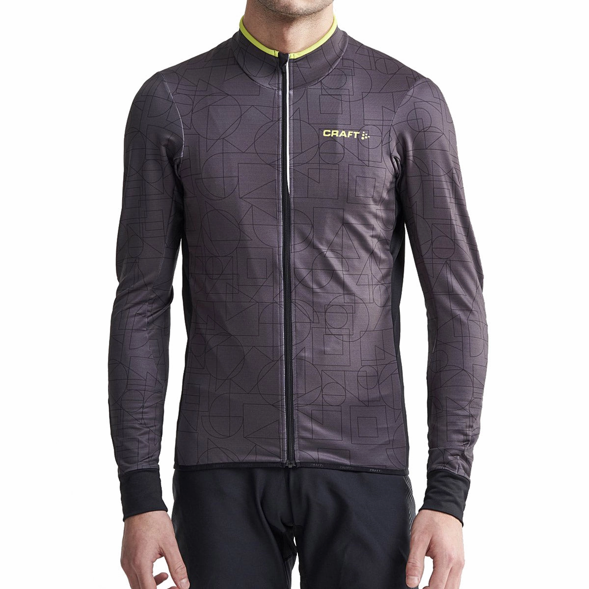 Craft Reel Thermal M long sleeves jersey - Black green