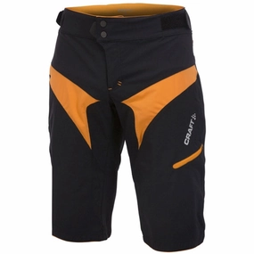 Craft Trail Bike Shorts - Black Orange