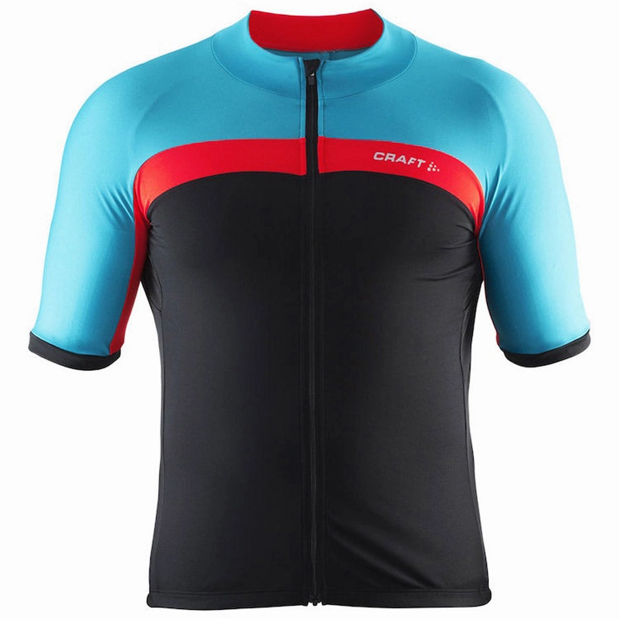 Craft Velo Jersey - Black Red Blue