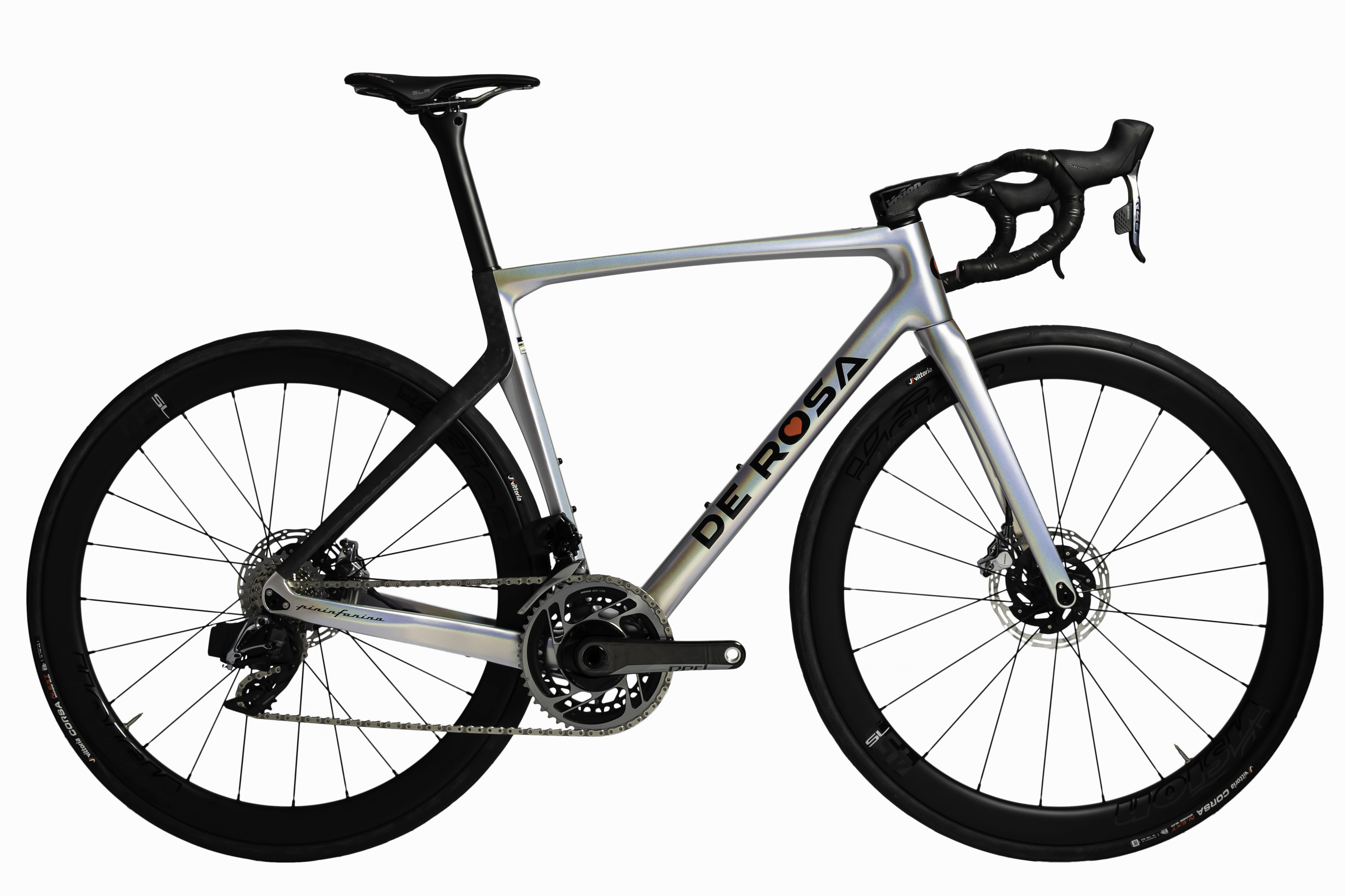 De Rosa 70 New Force eTAP   Quarq Fulcrum Wind DB (intergrated handlebar not painted) FIXED