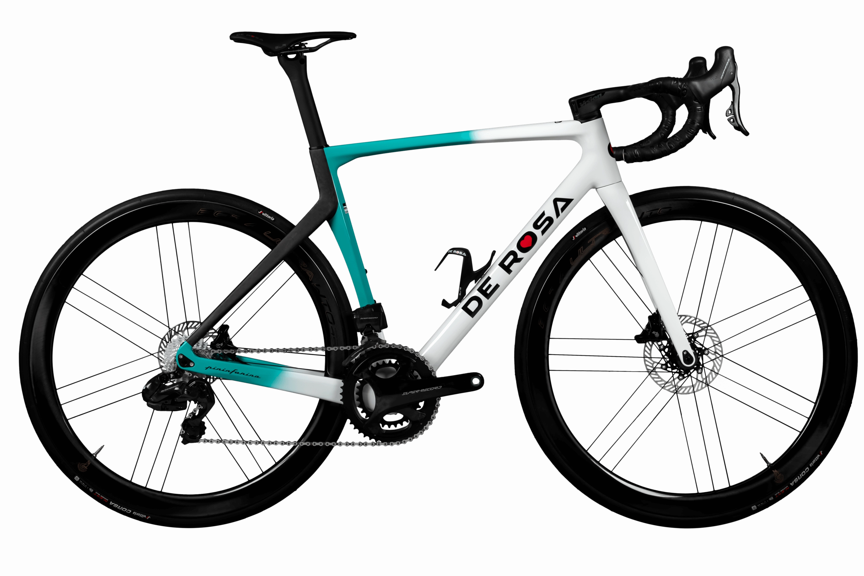 De Rosa 70 New Force eTAP   Quarq Fulcrum Wind DB (intergrated handlebar not painted) FIXED
