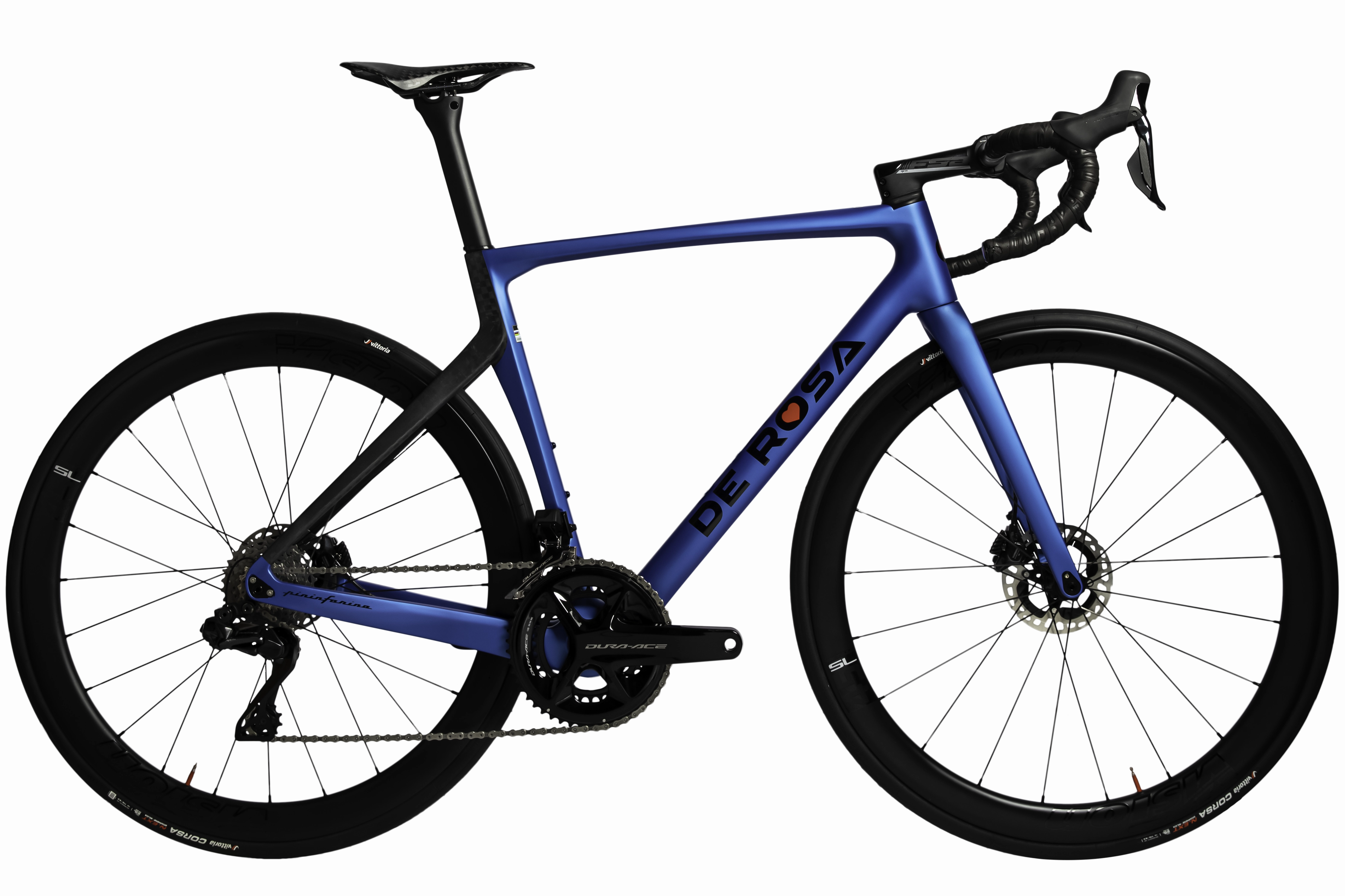 De Rosa 70 New Force eTAP   Quarq Fulcrum Wind DB (intergrated handlebar not painted) FIXED
