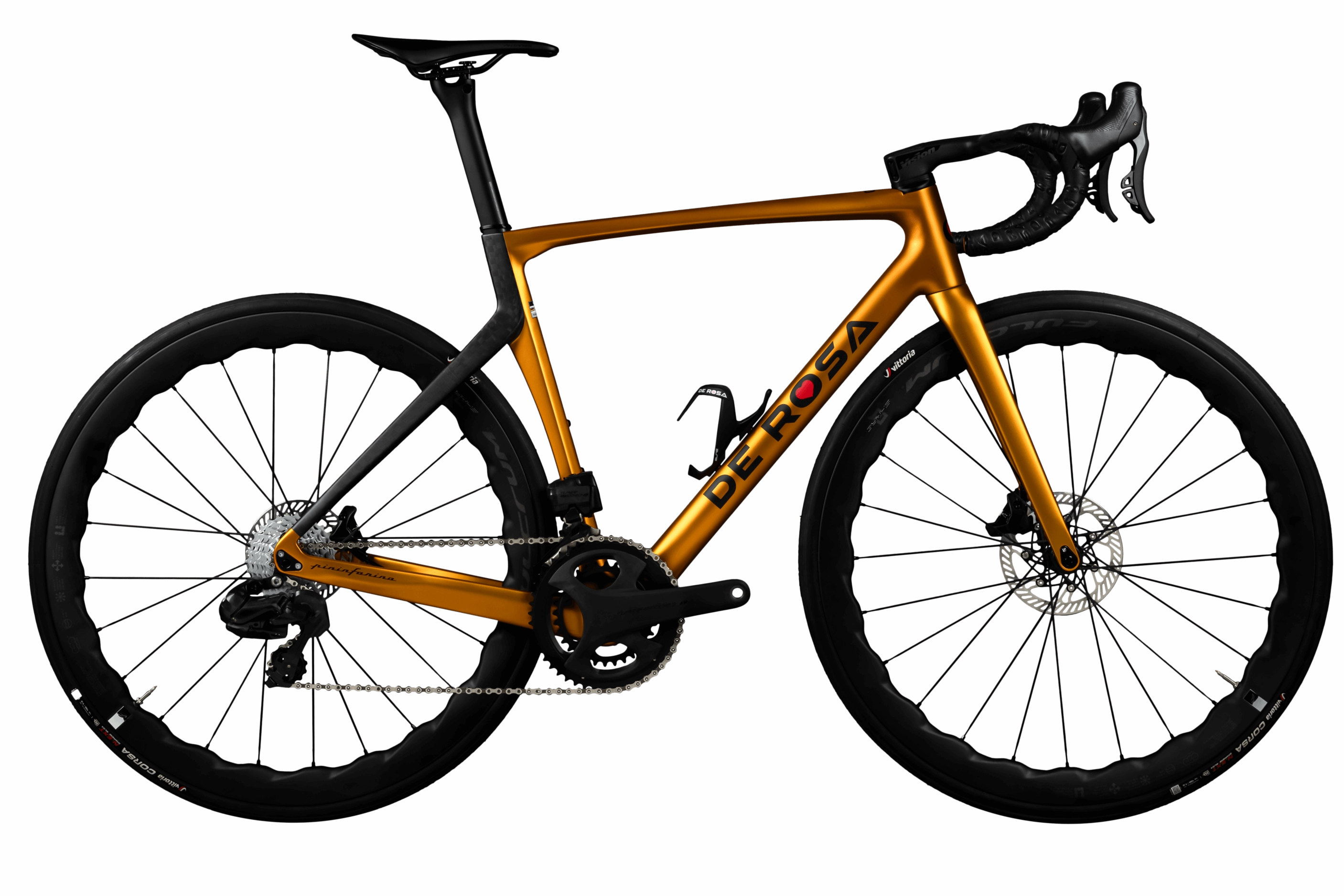 De Rosa 70 New Force eTAP Fulcrum Wind DB (intergrated handlebar not painted) FIXED