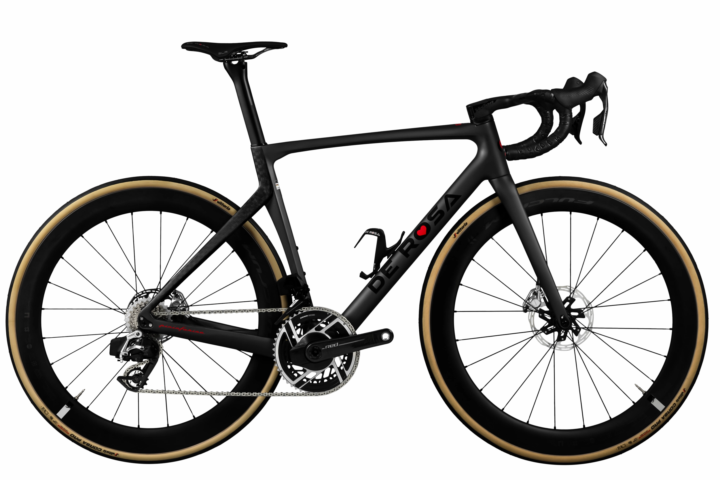 De Rosa 70 Ultegra Di2 Fulcrum Wind (intergrated handlebar not painted) FIXED