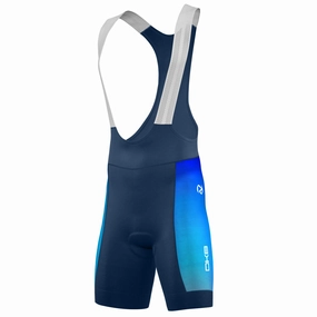 DKB Fuga bib shorts - Blue light blue