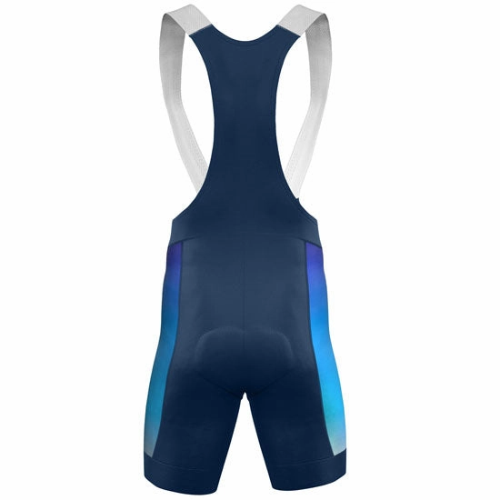 DKB Fuga bib shorts - Blue light blue