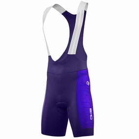 DKB Fuga bib shorts - Blue stripe