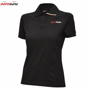 Dopogara Woman Polo - Black