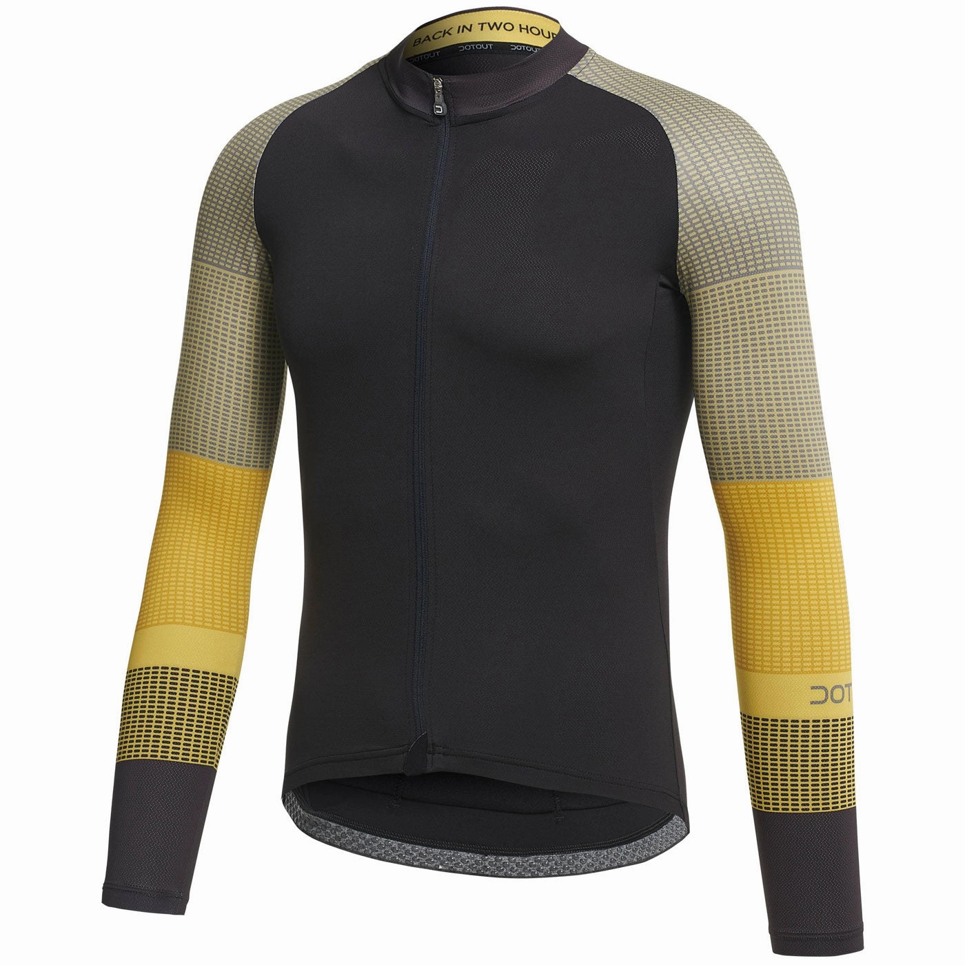 Dotout Block long sleeve jersey - Black yellow