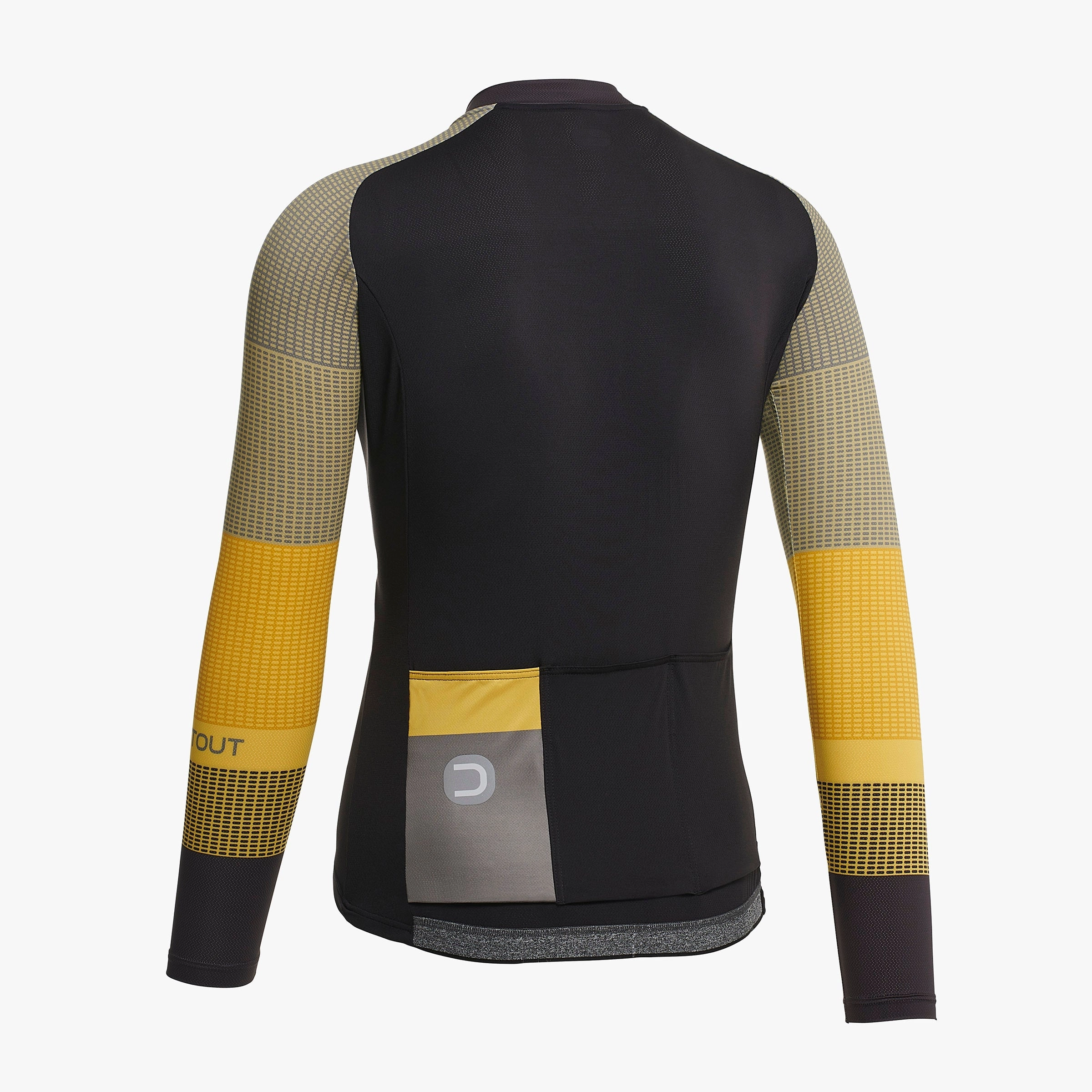 Dotout Block long sleeve jersey - Black yellow