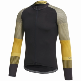 Dotout Block long sleeve jersey - Black yellow
