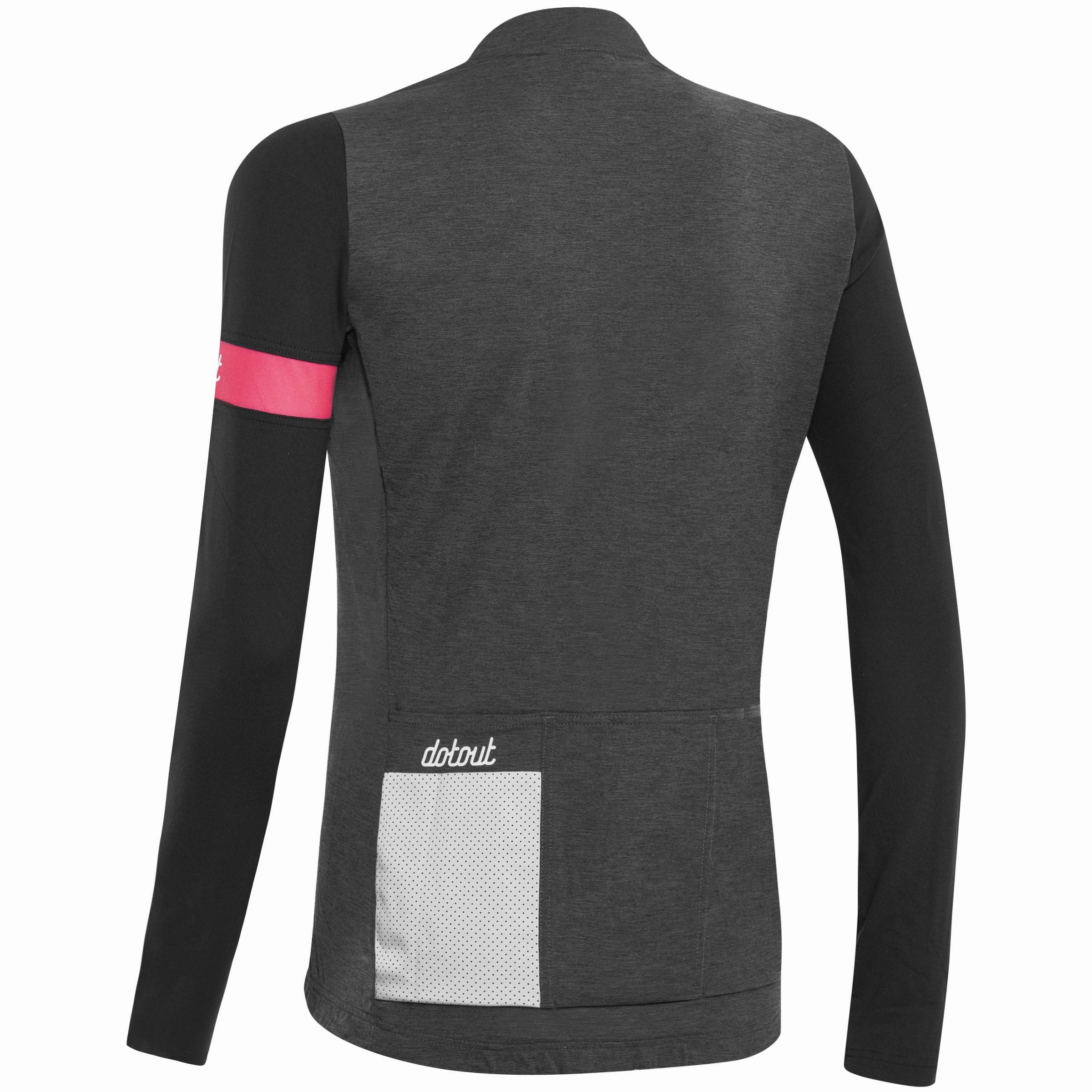 Dotout Block women long sleeved jersey - Dark gray