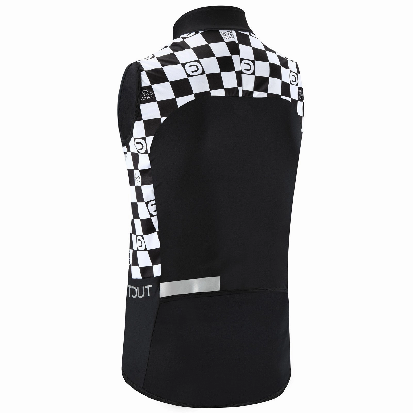 Dotout Breeze vest - Black white