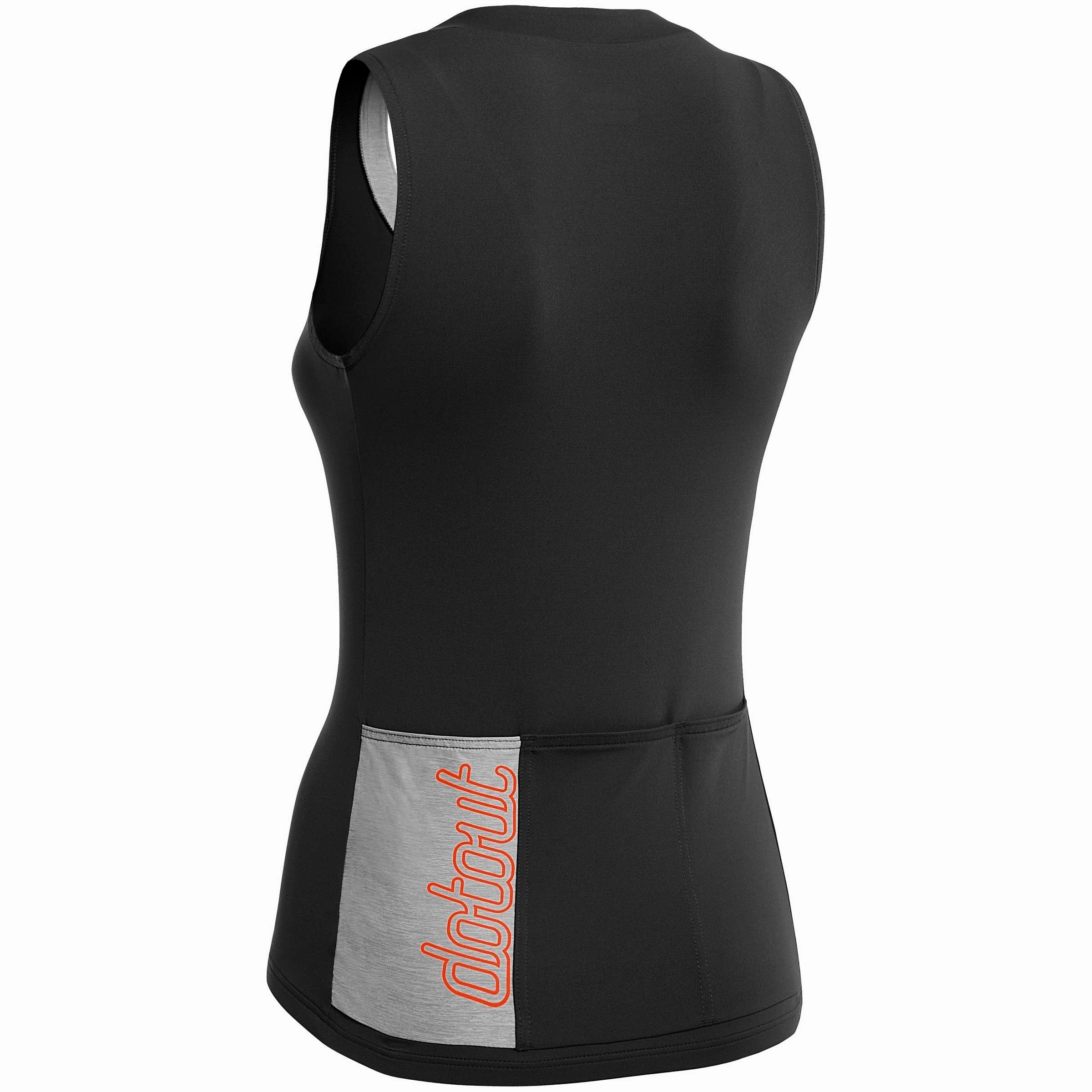 Dotout Crew sleeveless women jersey - Black