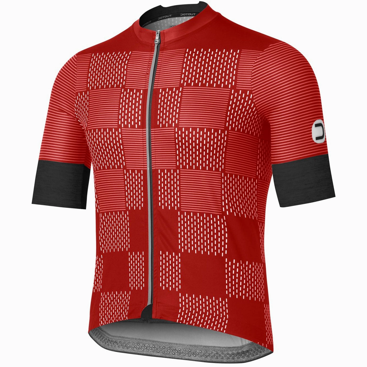 Dotout Damier jersey - Red
