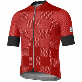 Dotout Damier jersey - Red