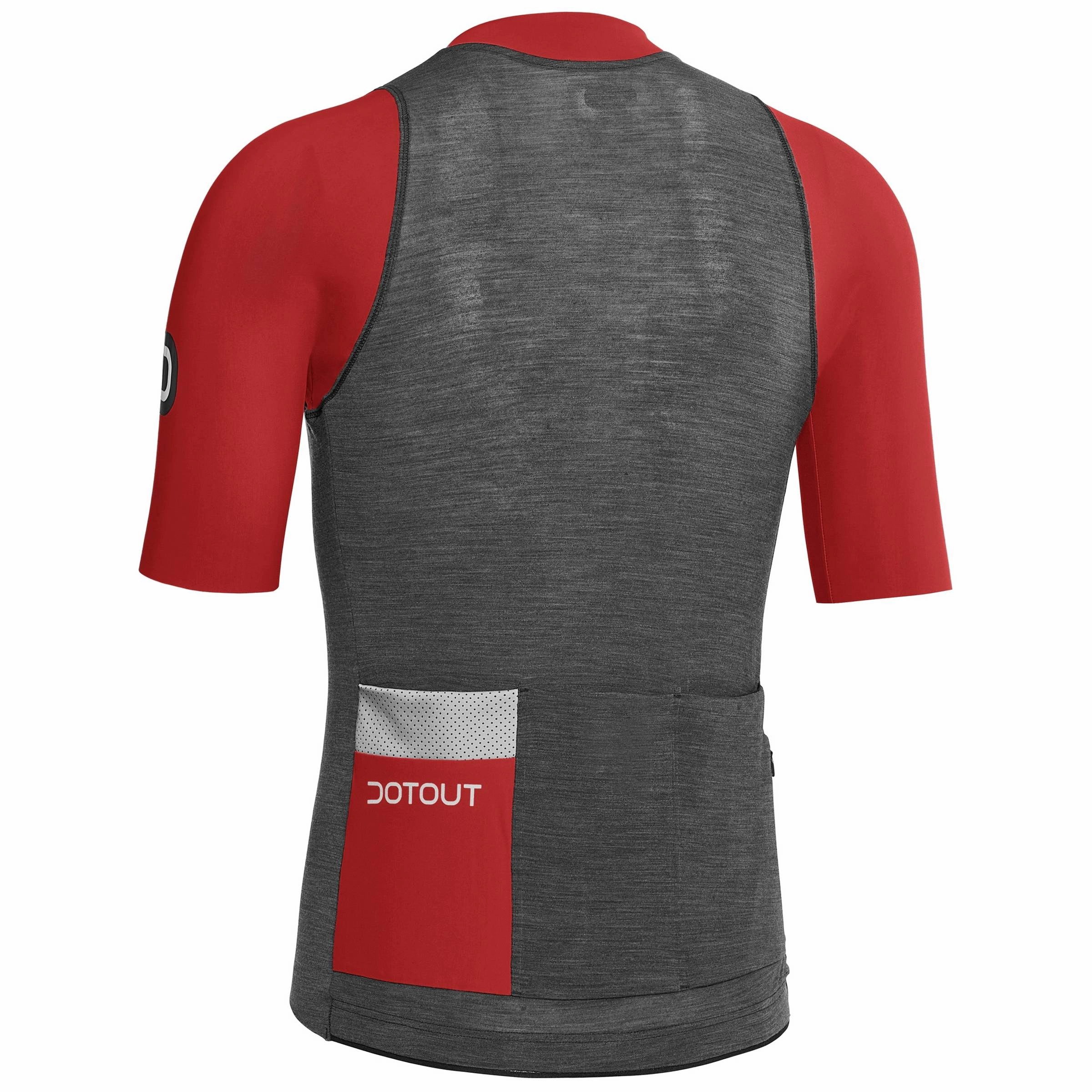 Dotout Elite jersey - Grey red