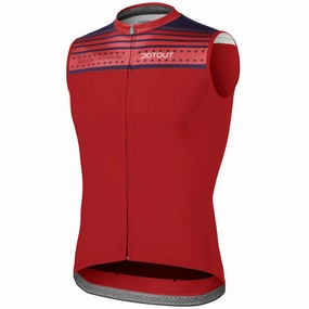 Dotout Flash sleeveless jersey - Red