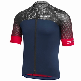 Dotout Hybrid jersey - Blue red