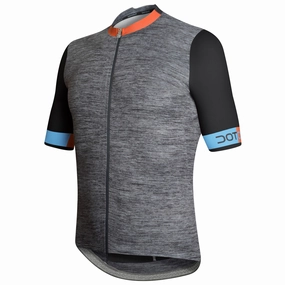 Dotout Hybrid jersey - Grey orange