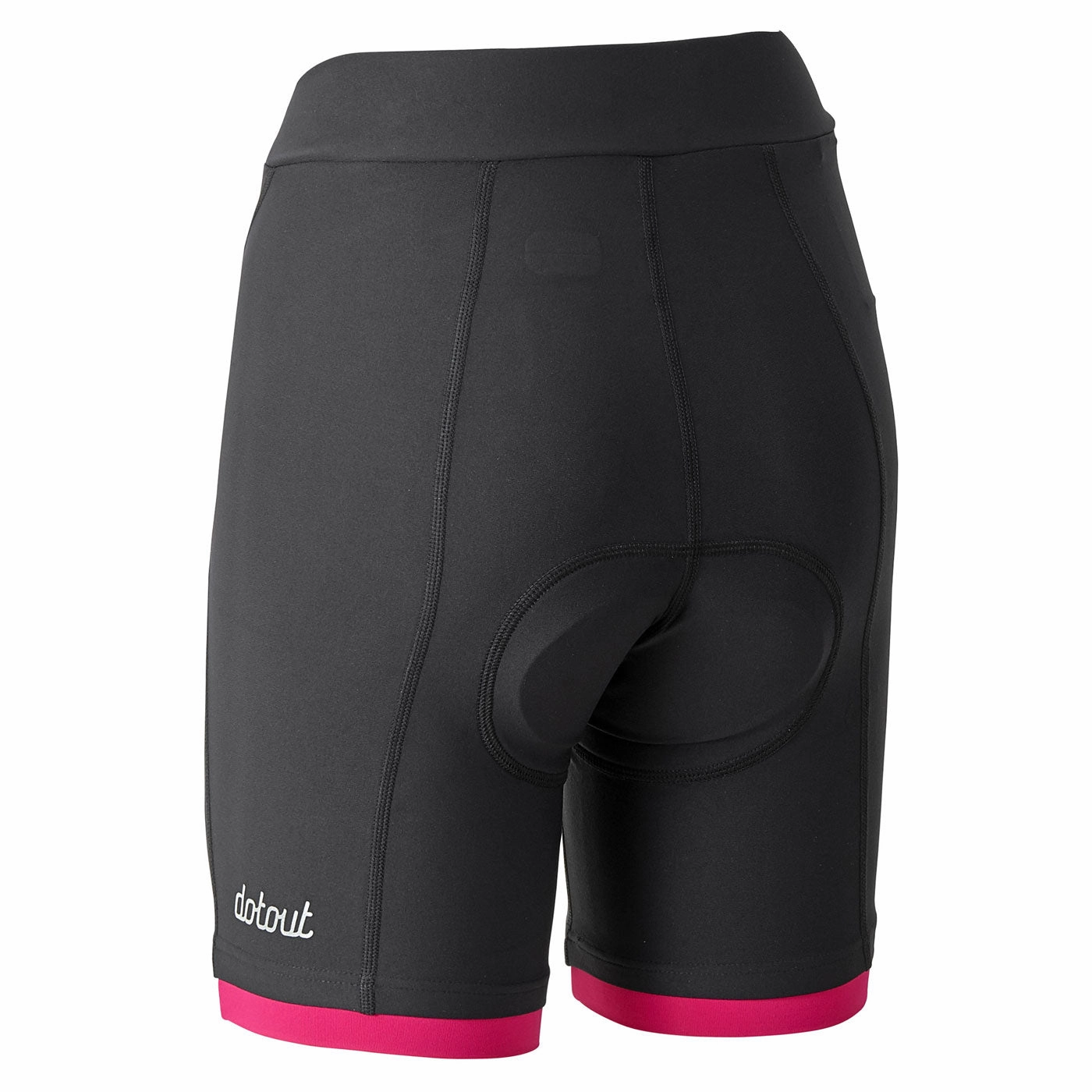 Dotout Instinct Pro woman short - Black fuchsia